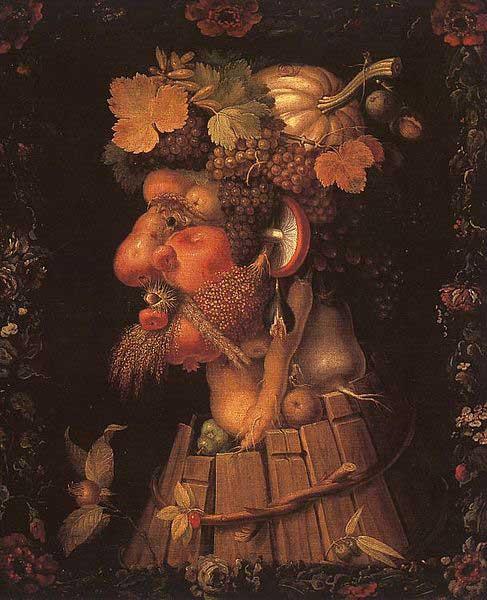 Giuseppe Arcimboldo Autumn oil painting picture